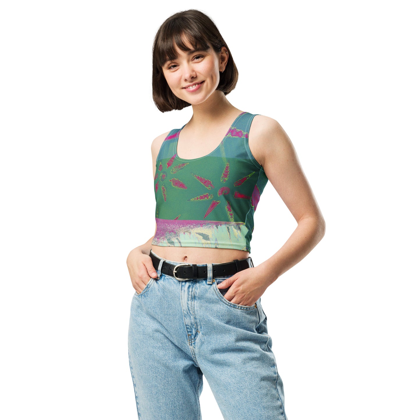 Shell Crop Top