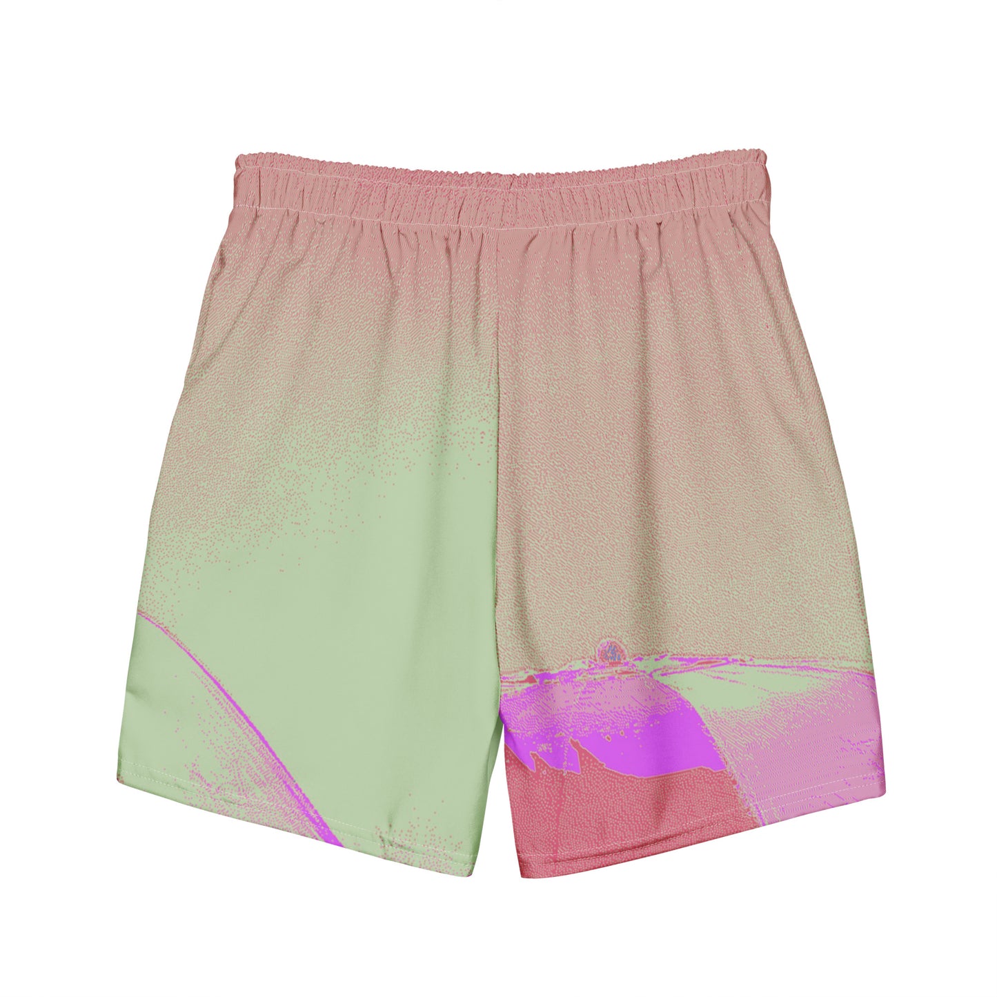 Recycled Men's Holographic swim trunks