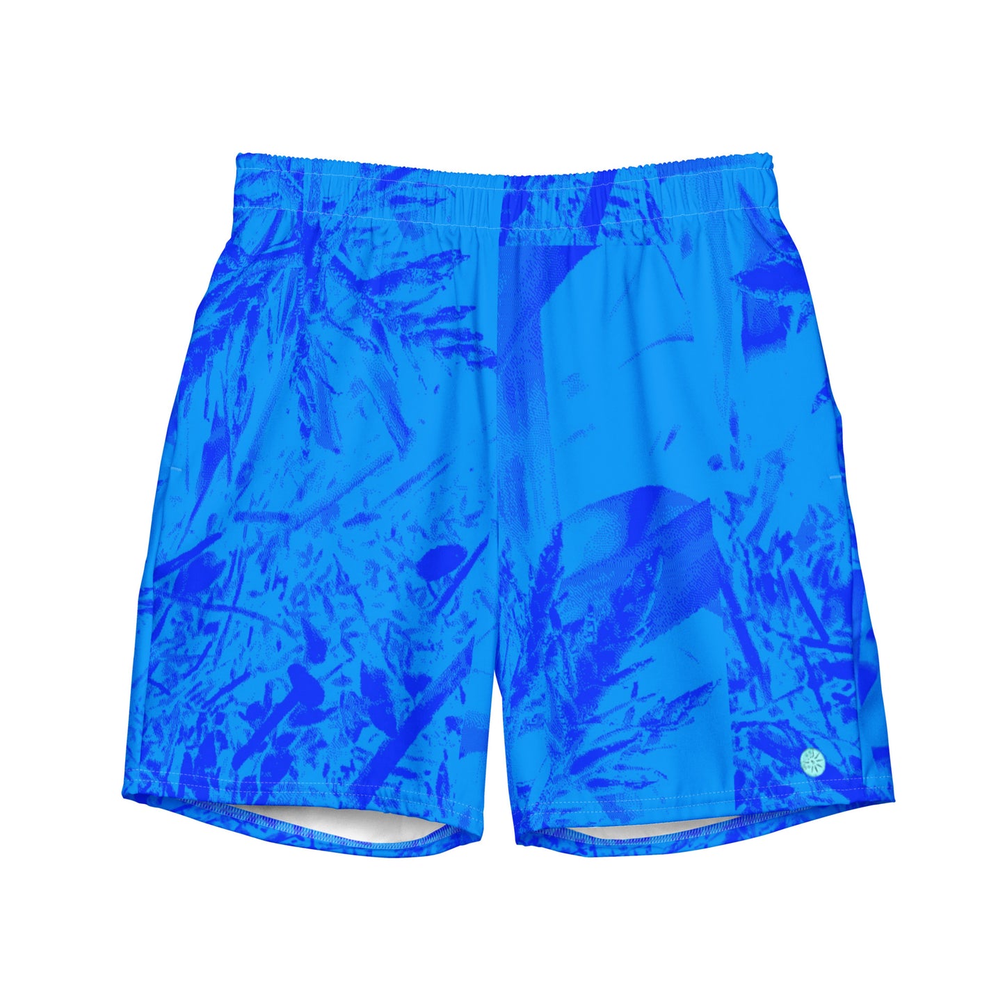 Recycled Men's Cobalt swim trunks