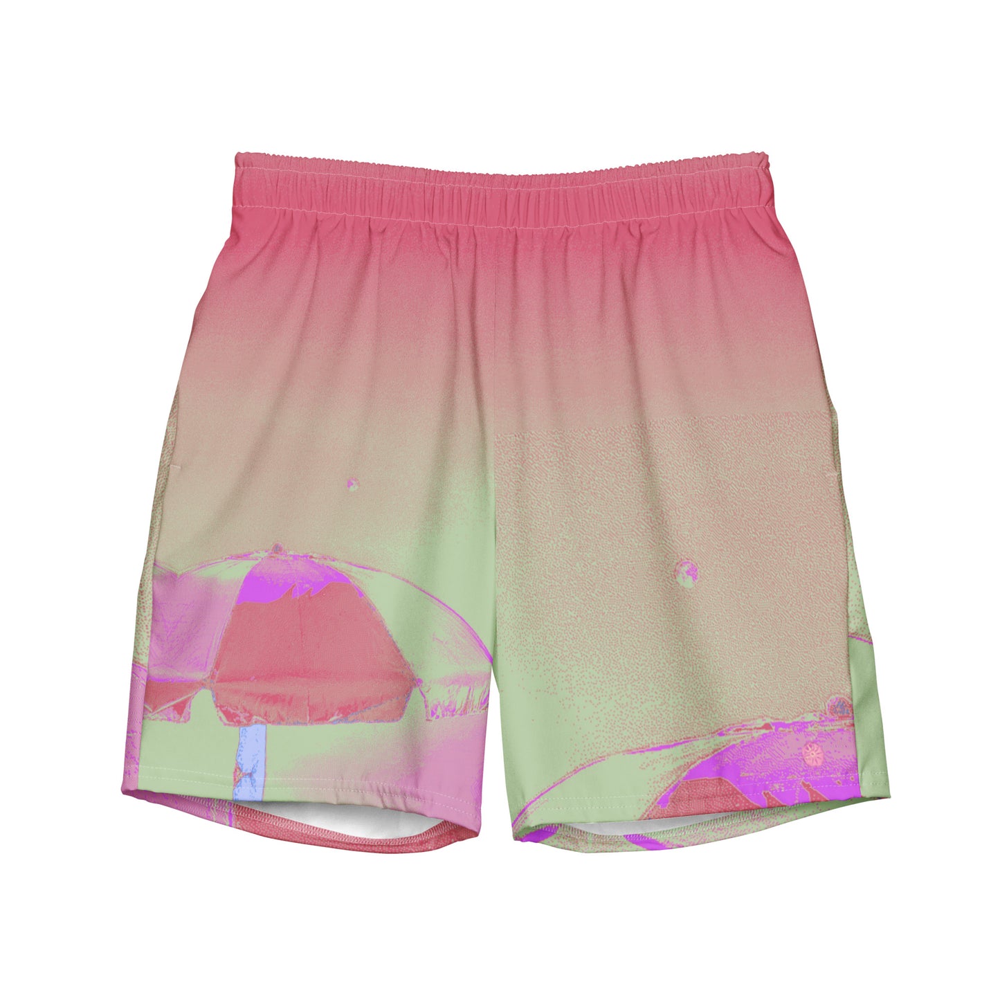 Recycled Men's Holographic swim trunks