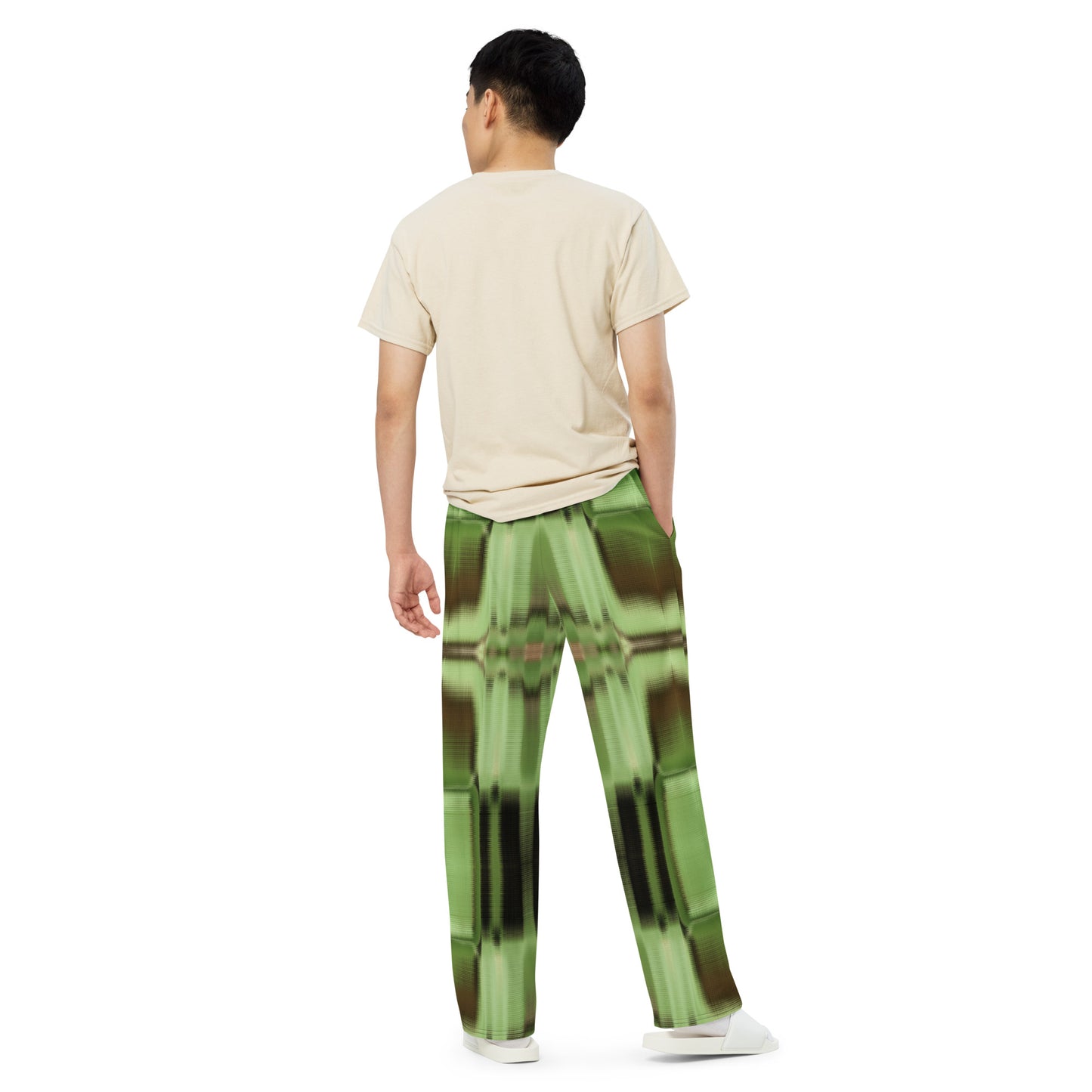 Unisex wide-leg Emerald pants