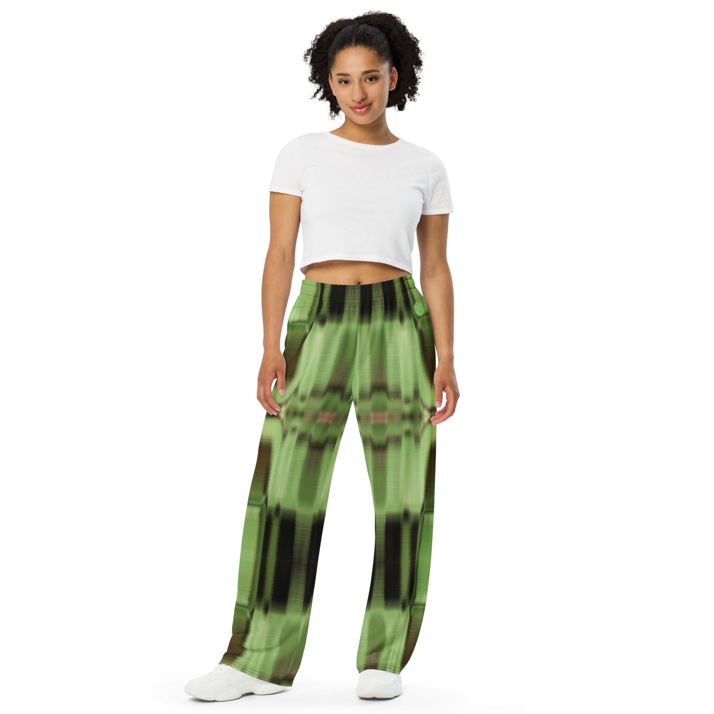 Unisex wide-leg Emerald pants