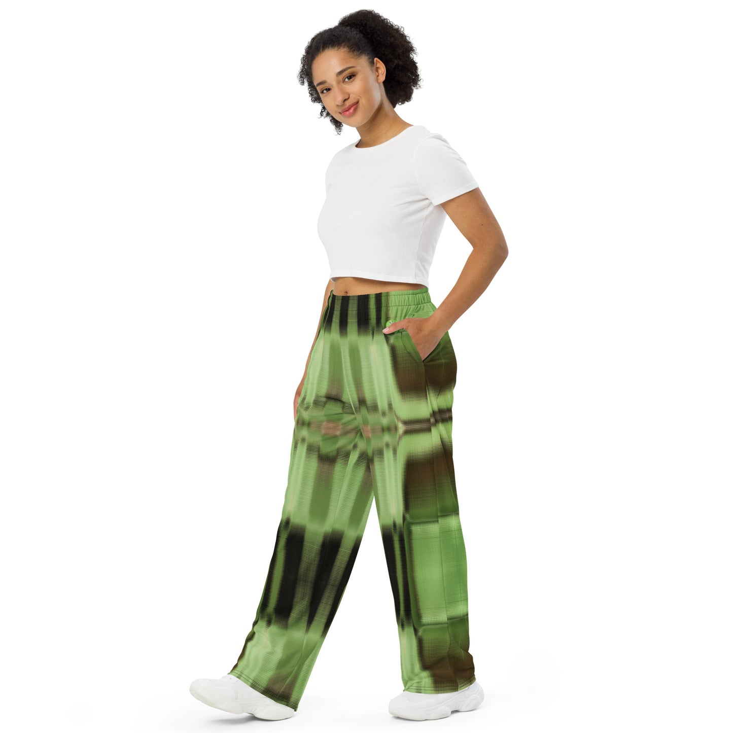 Unisex wide-leg Emerald pants