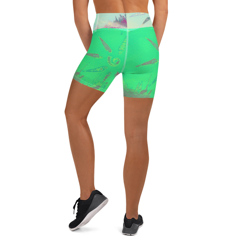 Shell-etric Yoga Shorts